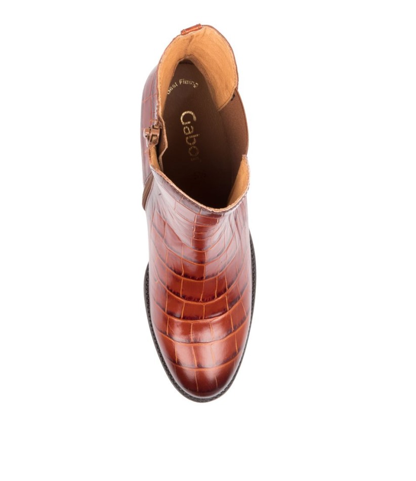 Gabour | Croco Cognac Alexandra Exclusif